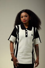 WOMEN'S BLACK/ WHITE GOLFER