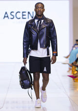 Denim Shorts with Cargo Pockets