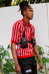 LEATHER HARNESS BAG