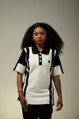 WOMEN'S BLACK/ WHITE GOLFER