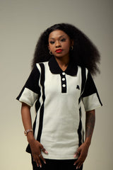 WOMEN'S BLACK/ WHITE GOLFER