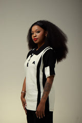 WOMEN'S BLACK/ WHITE GOLFER