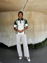WOMEN'S GREEN/ WHITE GOLFER
