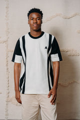 MEN'S BLACK/ WHITE SWEATER